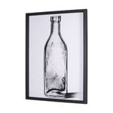 Collected Glassware - Vintage by Paige Craig a Hand Embellished Textured Framed Art Print from Mercana - Luna Furniture