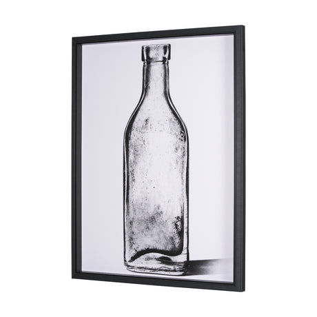 Collected Glassware - Vintage by Paige Craig a Hand Embellished Textured Framed Art Print from Mercana - Luna Furniture