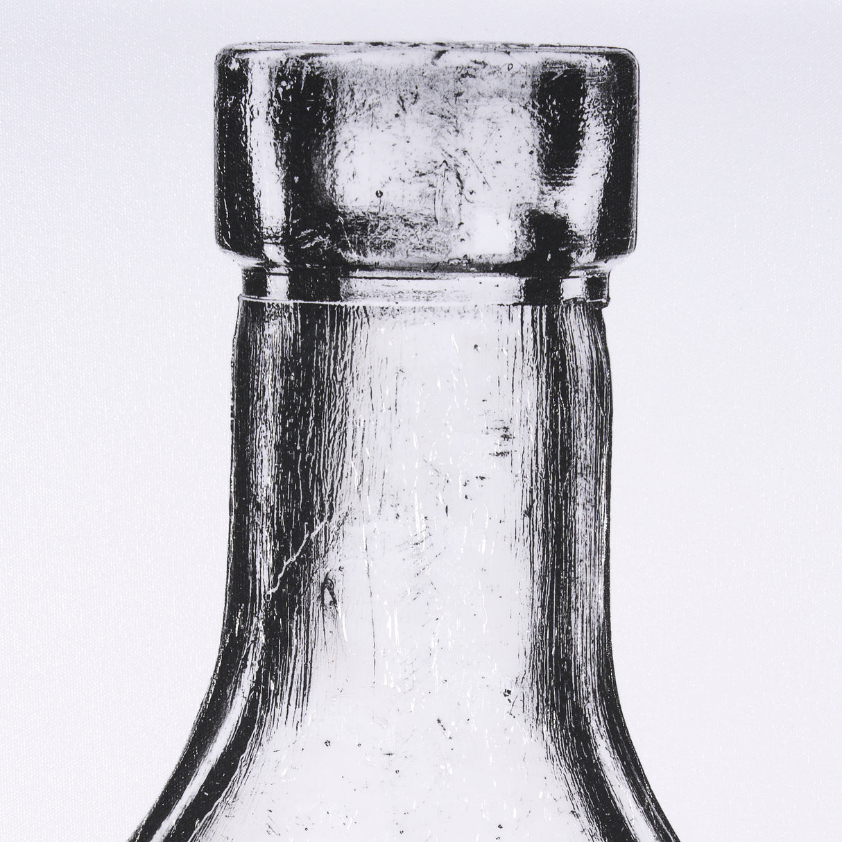 Collected Glassware - Vintage by Paige Craig a Hand Embellished Textured Framed Art Print from Mercana - Luna Furniture