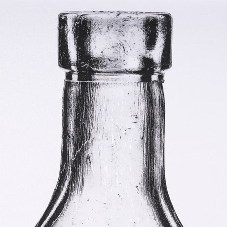 Collected Glassware - Vintage by Paige Craig a Hand Embellished Textured Framed Art Print from Mercana - Luna Furniture