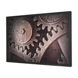 Industrial Collect - Cog by Michael Banks a Hand Embellished Textured Framed Photo Art Print from Mercana - Luna Furniture