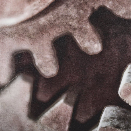 Industrial Collect - Cog by Michael Banks a Hand Embellished Textured Framed Photo Art Print from Mercana - Luna Furniture