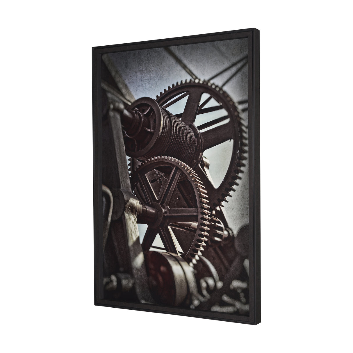 Industrial Collect - Motion by Michael Banks a Hand Embellished Textured Framed Photo Art Print from Mercana - Luna Furniture