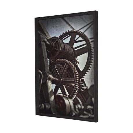 Industrial Collect - Motion by Michael Banks a Hand Embellished Textured Framed Photo Art Print from Mercana - Luna Furniture