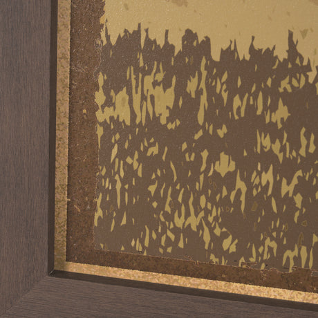 Rustic Type by Tania Bello a Hand Embellished Textured Framed Art Print from Mercana - Luna Furniture