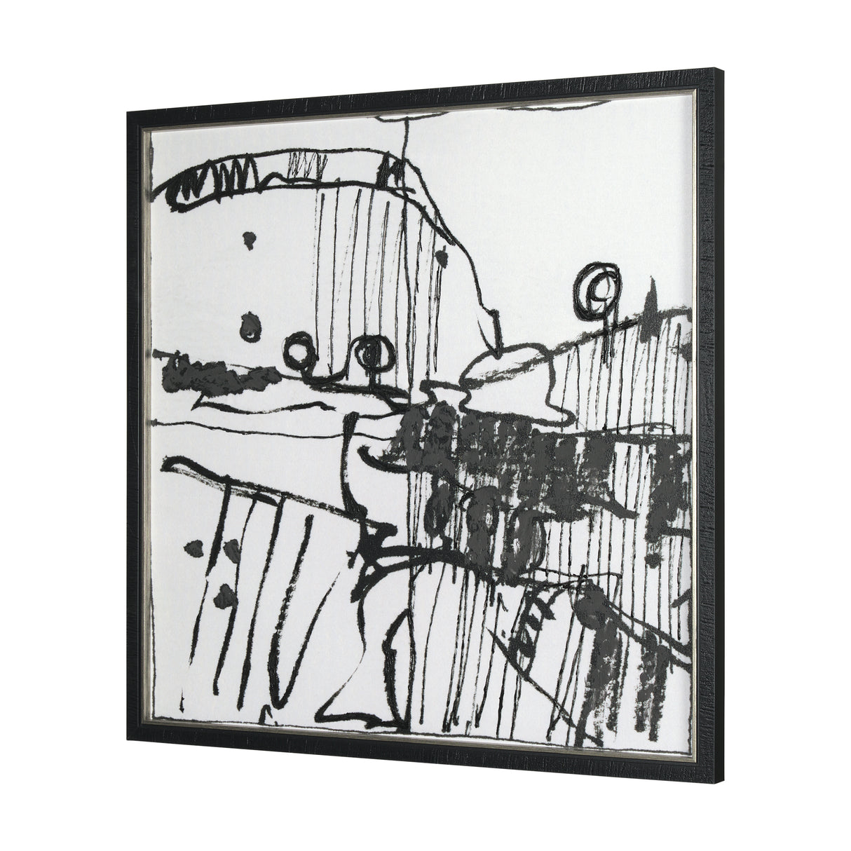 Lost Treasure Map I by Mercana Studio a Hand Embellished Textured Framed Art Print from Mercana - Luna Furniture