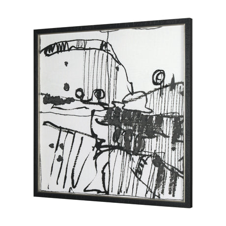 Lost Treasure Map I by Mercana Studio a Hand Embellished Textured Framed Art Print from Mercana - Luna Furniture