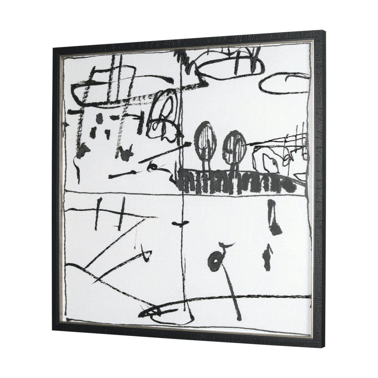 Lost Treasure Map IV by Mercana Studio a Hand Embellished Textured Framed Art Print from Mercana - Luna Furniture