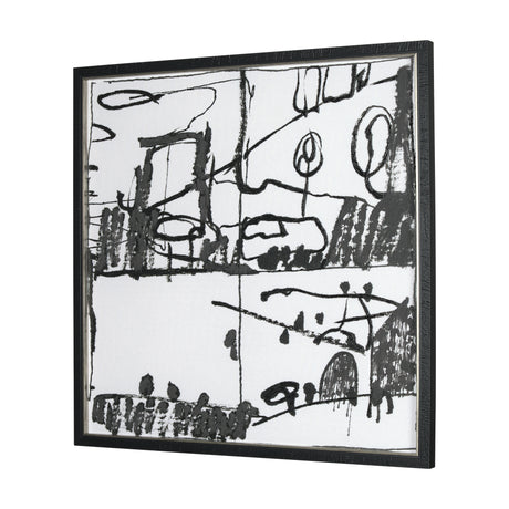Lost Treasure Map V by Mercana Studio a Hand Embellished Textured Framed Art Print from Mercana - Luna Furniture