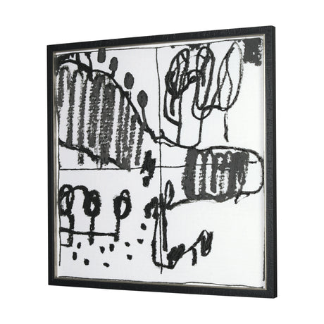 Lost Treasure Map VI by Mercana Studio a Hand Embellished Textured Framed Art Print from Mercana - Luna Furniture