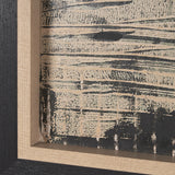 Vertical Horizons by Mercana Studio a Hand Embellished Textured Framed Art Print from Mercana - Luna Furniture