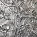 Pewter Leaves II by Morgan McLaren a Framed Art Print Matted under Glass from Mercana - Luna Furniture
