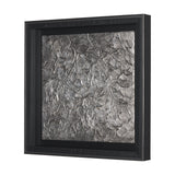 Pewter Leaves IV by Morgan McLaren a Framed Art Print Matted under Glass from Mercana - Luna Furniture