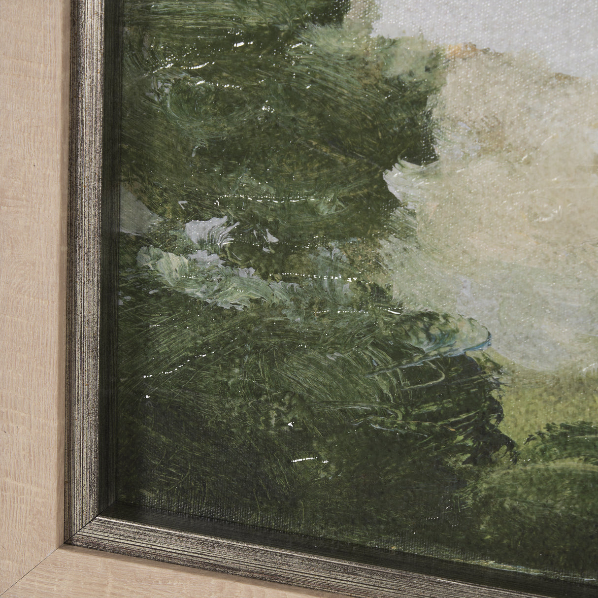 Soft Shadows I by Mercana Studio a Hand Embellished Textured Framed Art Print from Mercana - Luna Furniture