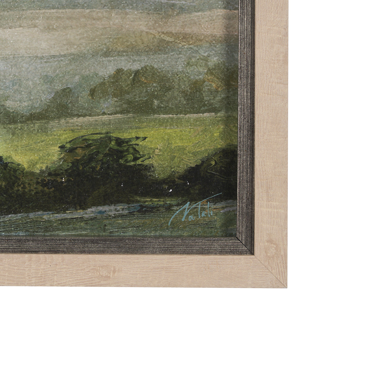 Soft Shadows II by Mercana Studio a Hand Embellished Textured Framed Art Print from Mercana - Luna Furniture
