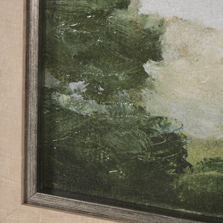 Soft Shadows II by Mercana Studio a Hand Embellished Textured Framed Art Print from Mercana - Luna Furniture