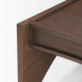 Laraya Medium Brown Wood Coffee Table from Mercana - Luna Furniture