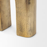 Renni Antiqued Brass Small Decorative Sculpture from Mercana - Luna Furniture
