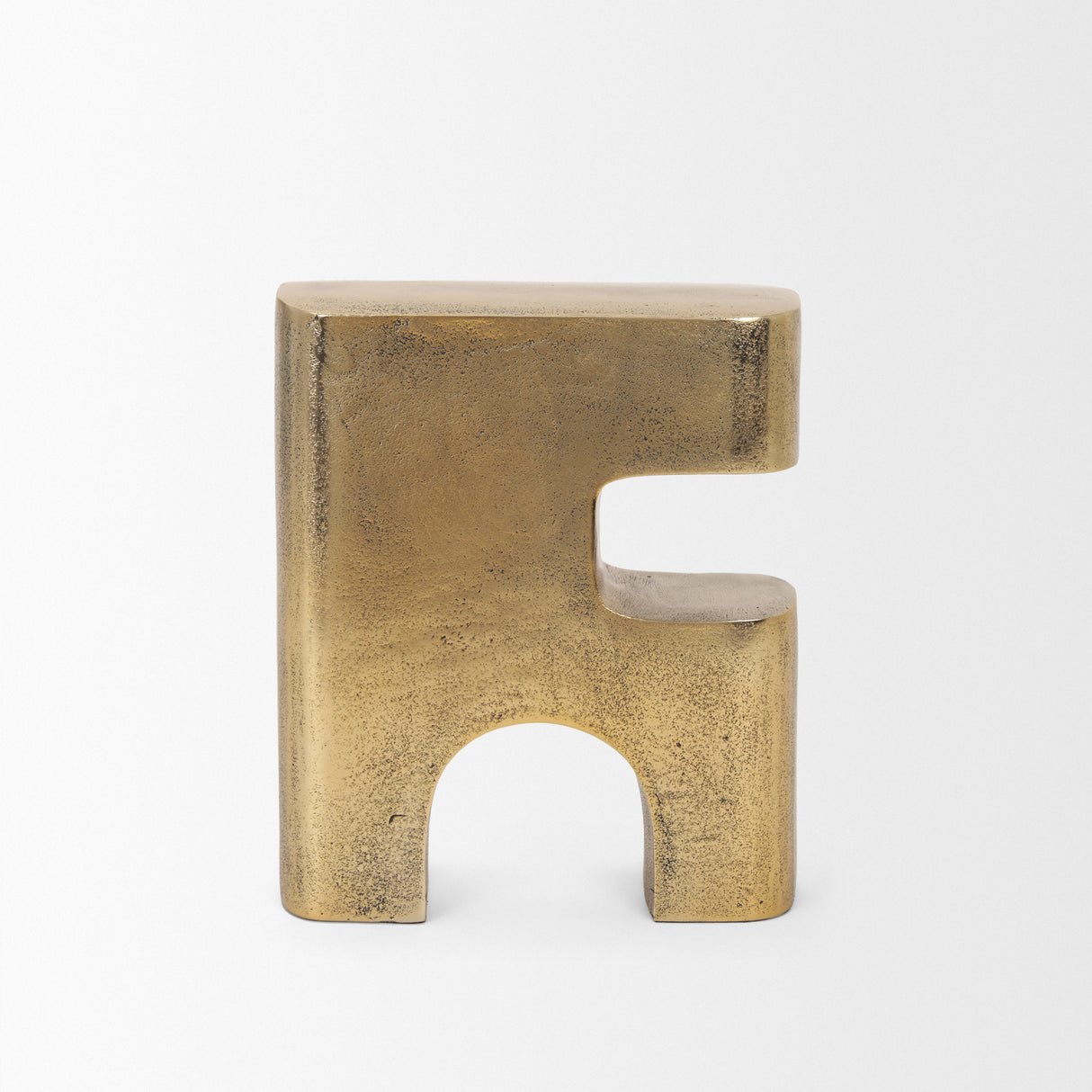 Renni Antiqued Brass Large Decorative Sculpture from Mercana - Luna Furniture