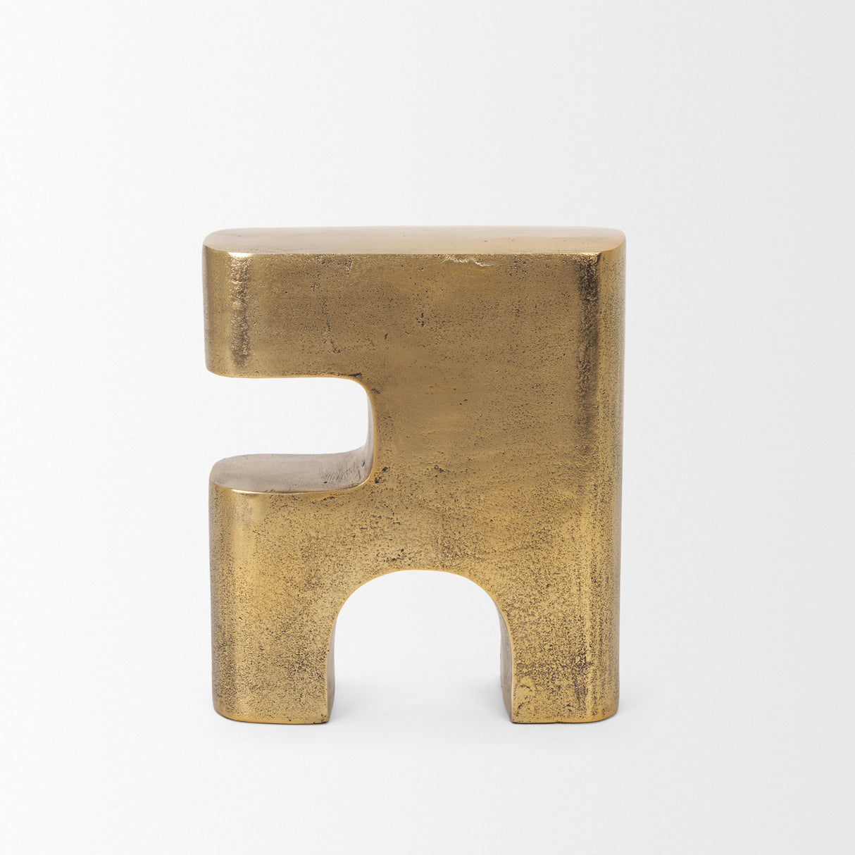 Renni Antiqued Brass Large Decorative Sculpture from Mercana - Luna Furniture