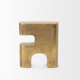 Renni Antiqued Brass Large Decorative Sculpture from Mercana - Luna Furniture