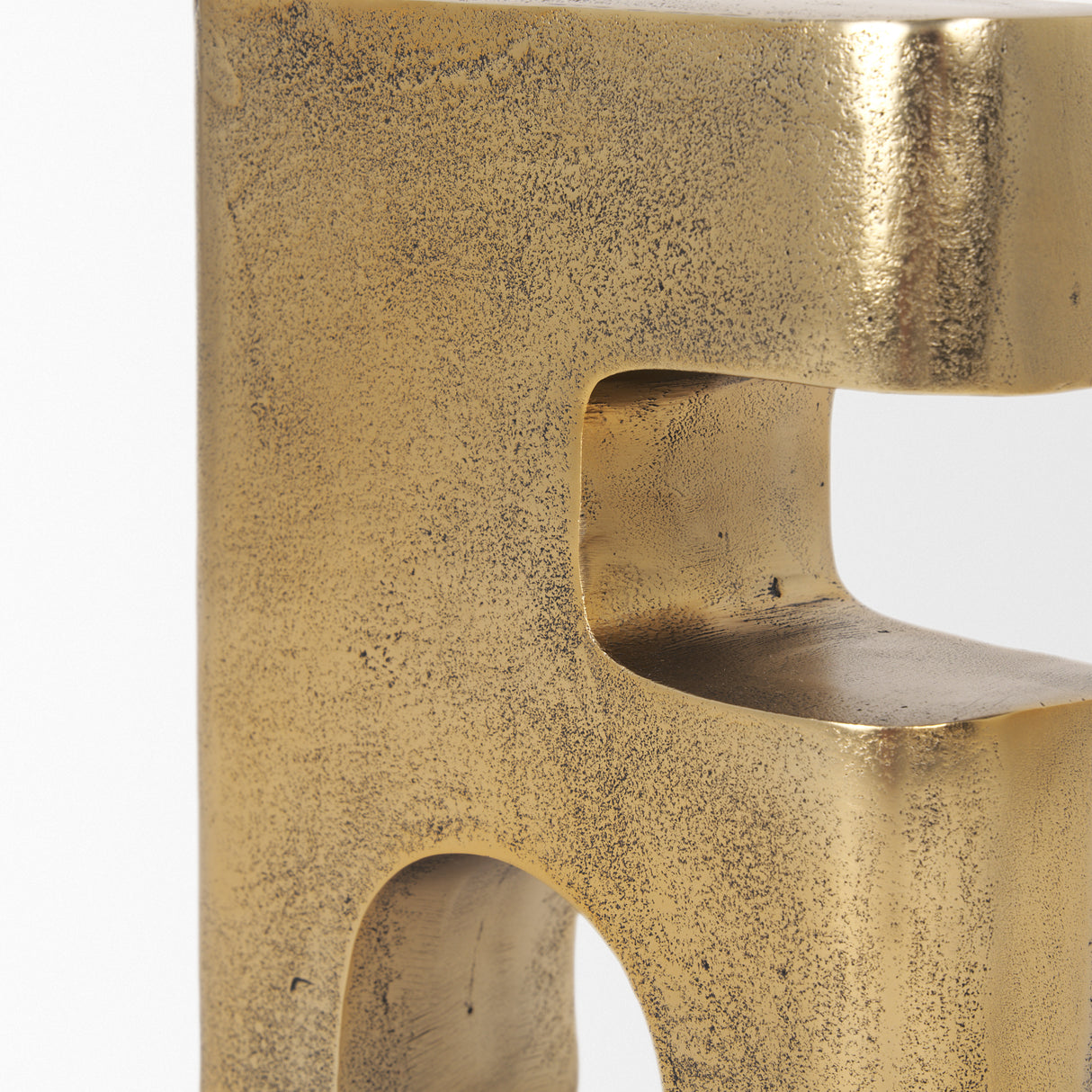 Renni Antiqued Brass Large Decorative Sculpture from Mercana - Luna Furniture