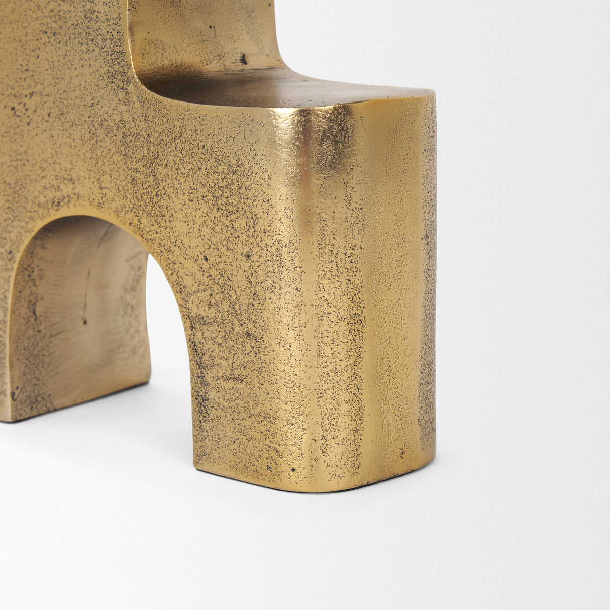 Renni Antiqued Brass Large Decorative Sculpture from Mercana - Luna Furniture
