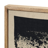 Revelin Large Fabric Collage Framed Linen Framed Wall Art from Mercana - Luna Furniture