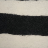 Rollins Small Cream w/ Black Stripes Wool Framed Art from Mercana - Luna Furniture