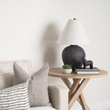 Sphynx II 7L x 2W Black Cast Aluminum Horse Shaped Object from Mercana - Luna Furniture