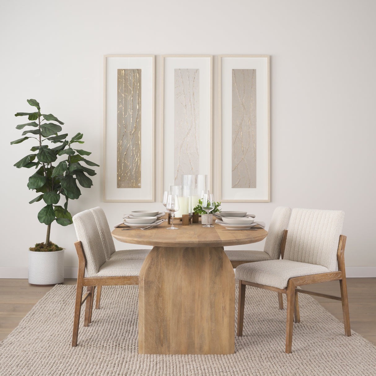 Taupe Expression by Studio M a handmade Original Framed 3D Textured Artwork under Glass from Mercana - Luna Furniture