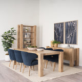 Nikita Set of 2 Large Light-Wash Reclaimed Wood Bowls from Mercana - Luna Furniture
