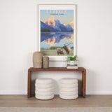 National Park - Glacier by Mark Chandon a Framed Art Print Matted under Glass from Mercana - Luna Furniture