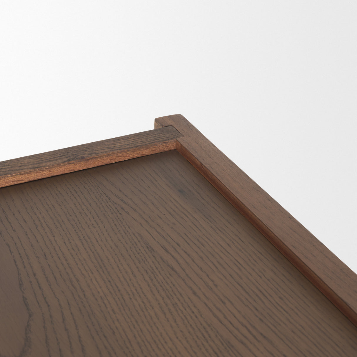Laraya Dark Brown Wood Arched Console Table from Mercana - Luna Furniture