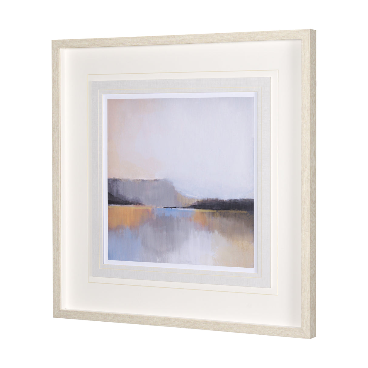 Grey Dunes I by Alison Jerry a Hand Embellished Textured Framed Art Print Matted under Glass from Mercana - Luna Furniture