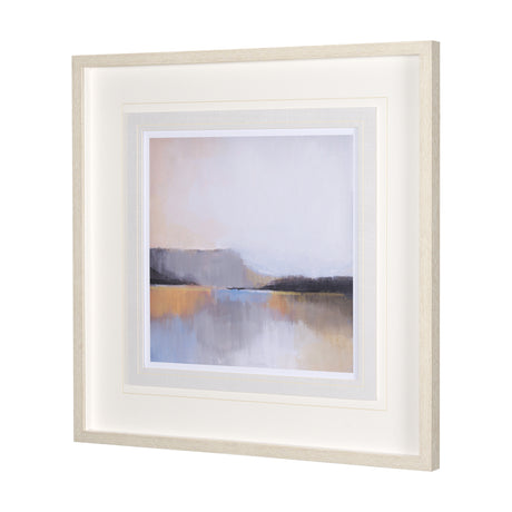 Grey Dunes I by Alison Jerry a Hand Embellished Textured Framed Art Print Matted under Glass from Mercana - Luna Furniture