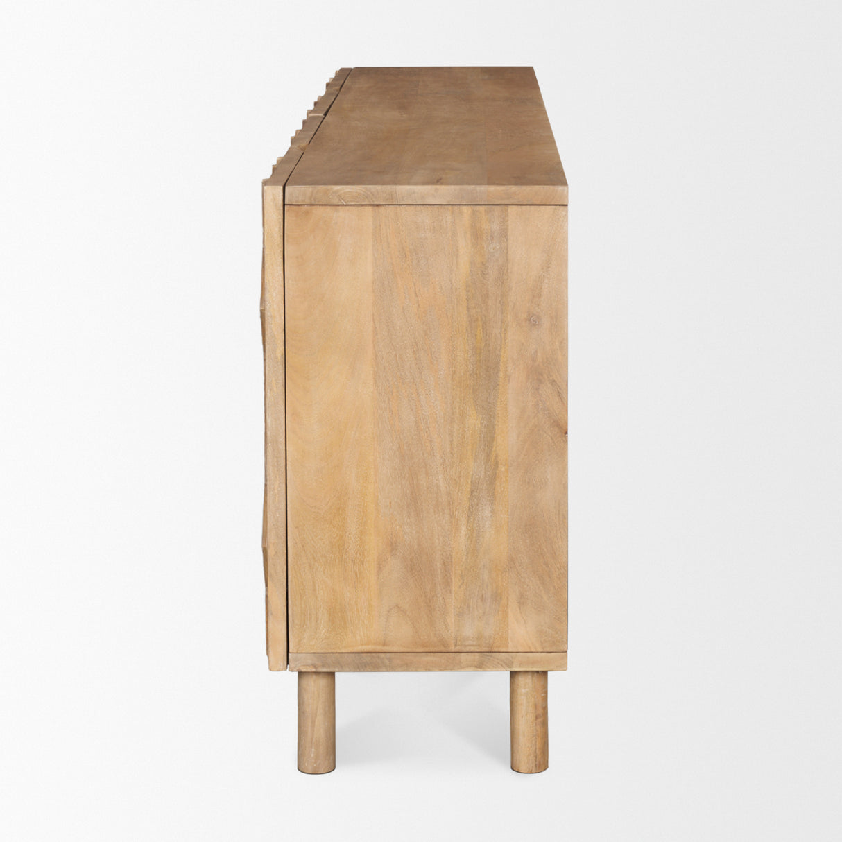 Heera Light Brown Diamond w/ Shelf Motif Sideboard from Mercana - Luna Furniture