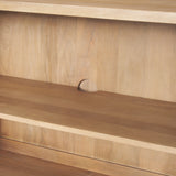Heera Light Brown Diamond w/ Shelf Motif Sideboard from Mercana - Luna Furniture