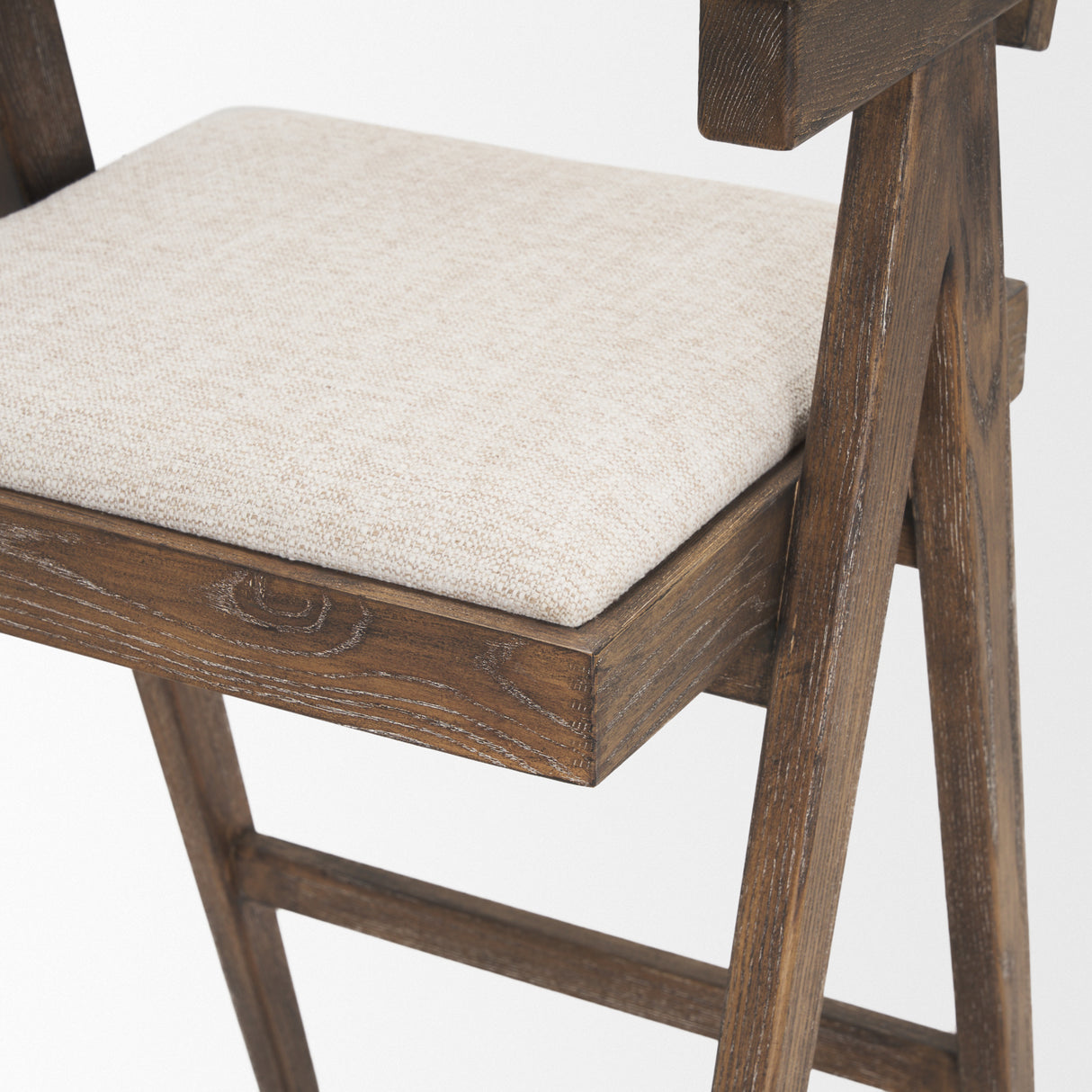 Indie Medium Brown Wood w/ Cane Bar Stool from Mercana - Luna Furniture