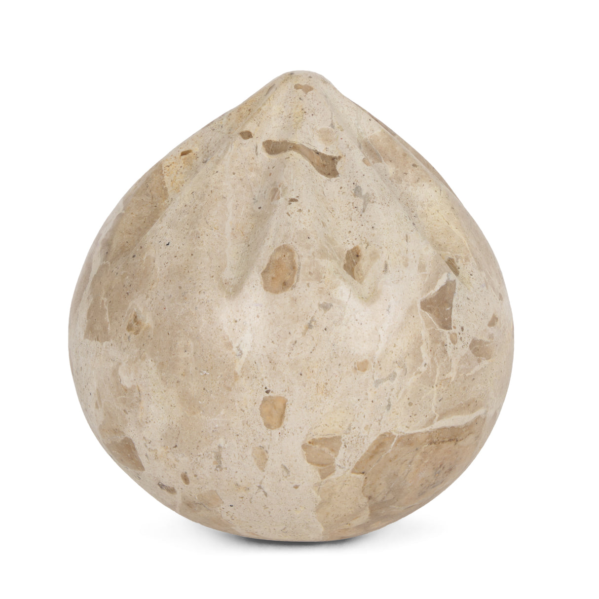 Caprie Large Beige Marble Decorative Juice Squeezer from Mercana - Luna Furniture