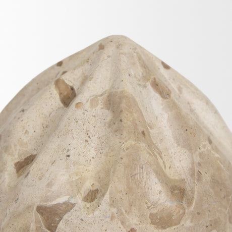 Caprie Large Beige Marble Decorative Juice Squeezer from Mercana - Luna Furniture