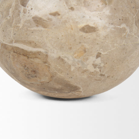 Caprie Large Beige Marble Decorative Juice Squeezer from Mercana - Luna Furniture