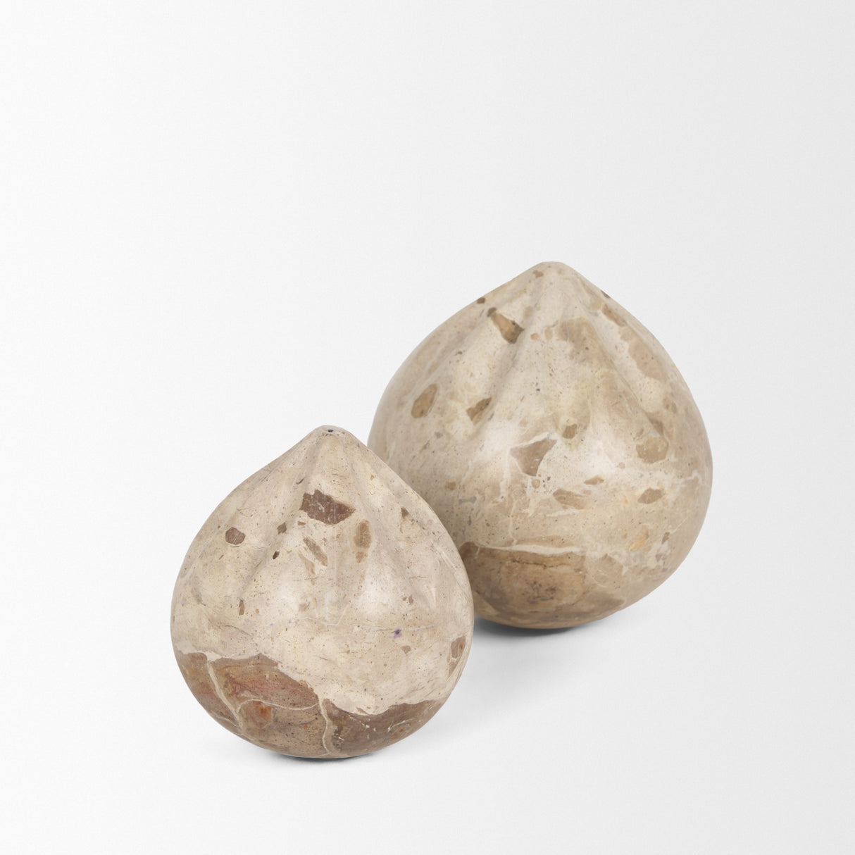 Caprie Large Beige Marble Decorative Juice Squeezer from Mercana - Luna Furniture