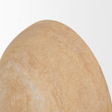 Rahmi Sandstone Orb Bookends from Mercana - Luna Furniture