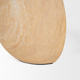 Rahmi Sandstone Orb Bookends from Mercana - Luna Furniture
