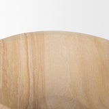 Ramira Beige Sandstone Decorative Pedestal Bowl from Mercana - Luna Furniture