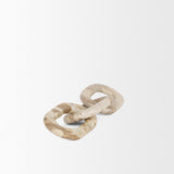 Reinir Beige Marble Chain Link Decorative Object from Mercana - Luna Furniture
