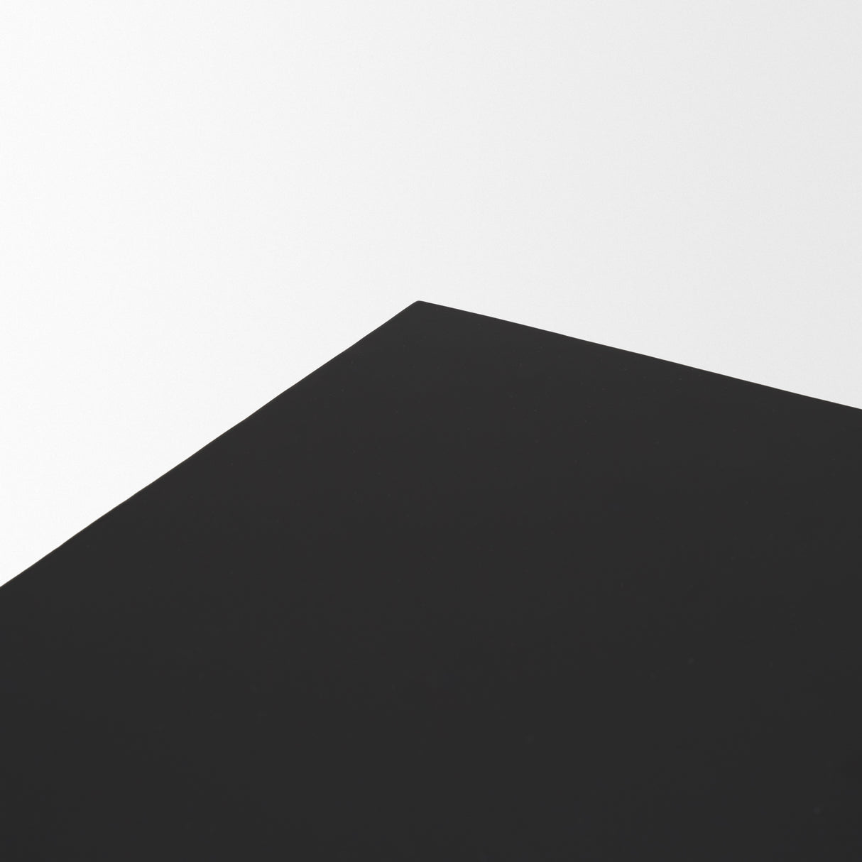 Sobi Matte Black Square Metal Side Table from Mercana - Luna Furniture