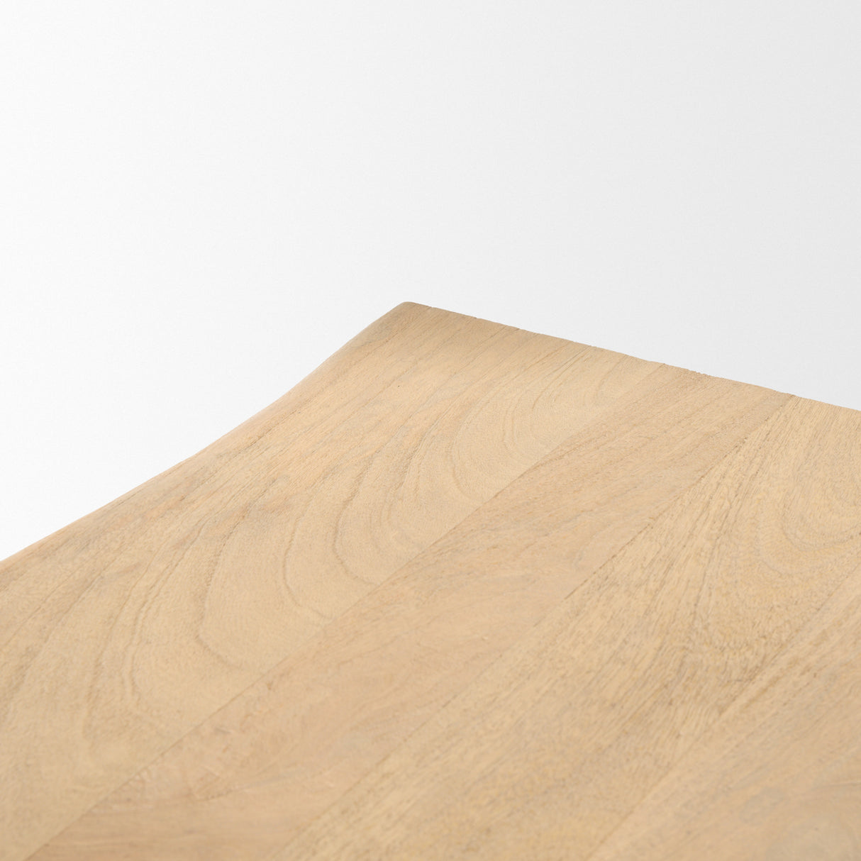 Sekou Light Brown Wooden Craftsman Bench from Mercana - Luna Furniture