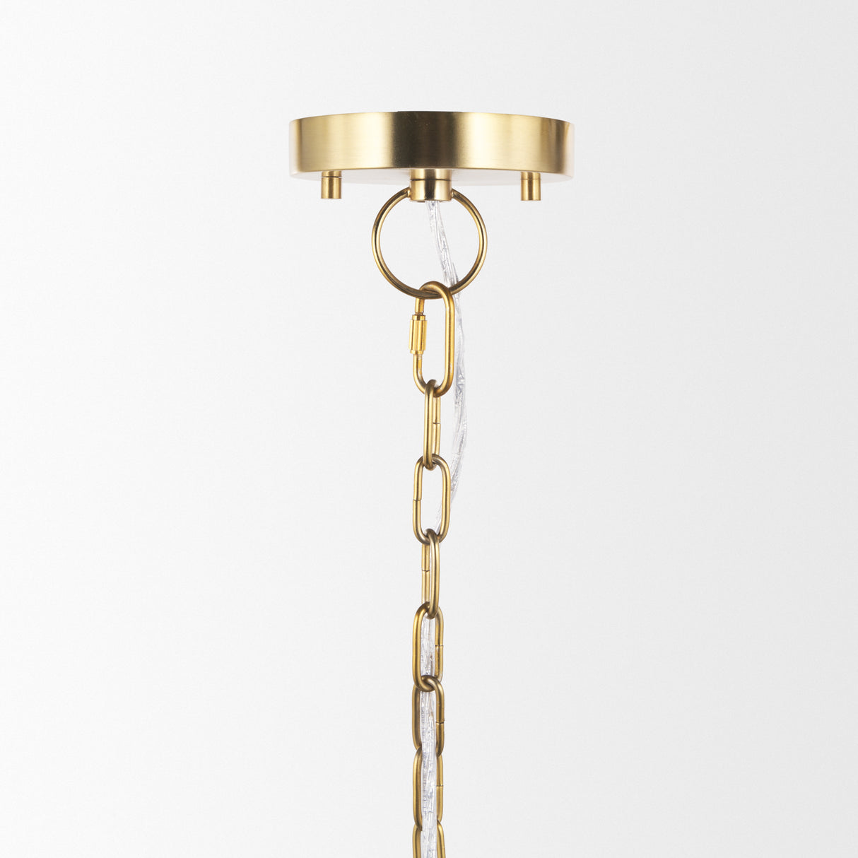 Saliha Cane w/ Brass Metal Pendant Light from Mercana - Luna Furniture